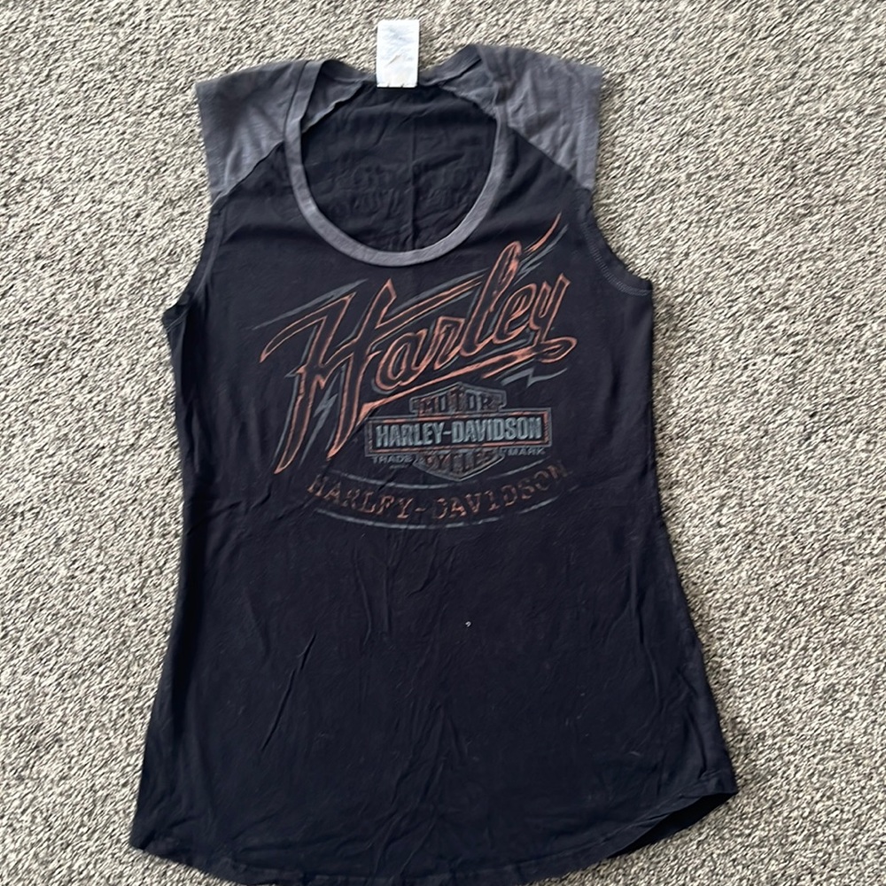 Harley Davidson Cap sleeve Tank Top